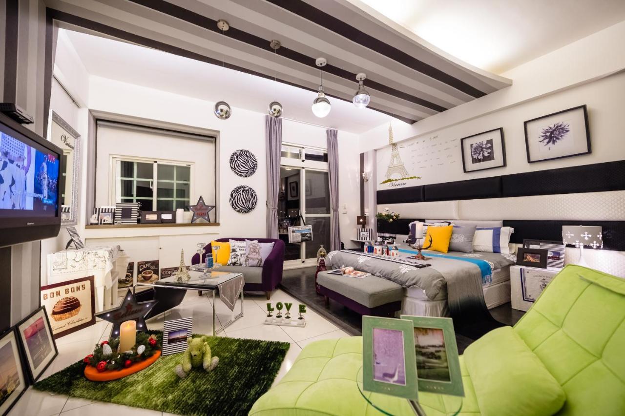 巴黎villa 主題派對k歌 Bbq 麻將包棟 Luodong Habitación foto