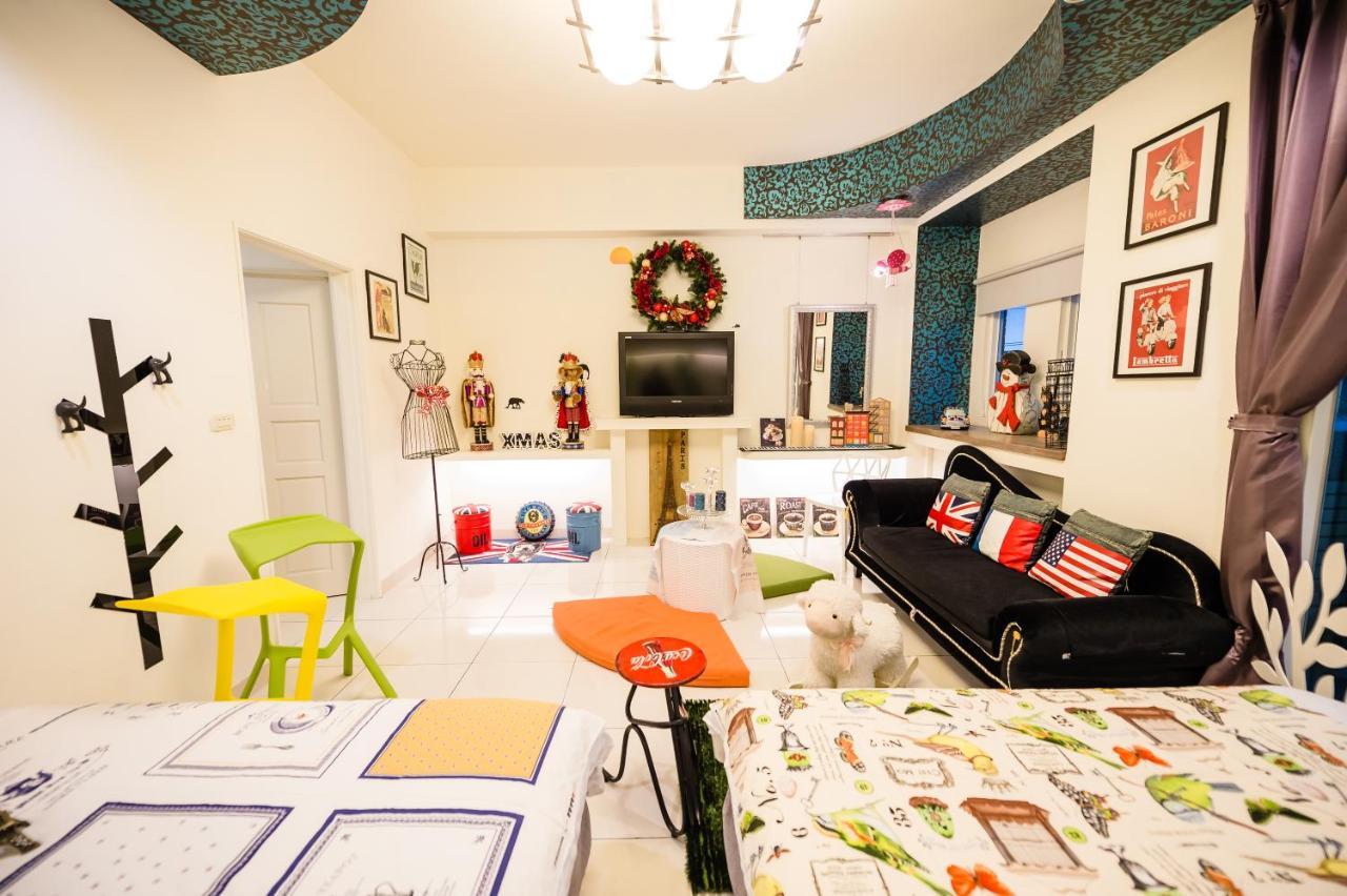 巴黎villa 主題派對k歌 Bbq 麻將包棟 Luodong Habitación foto