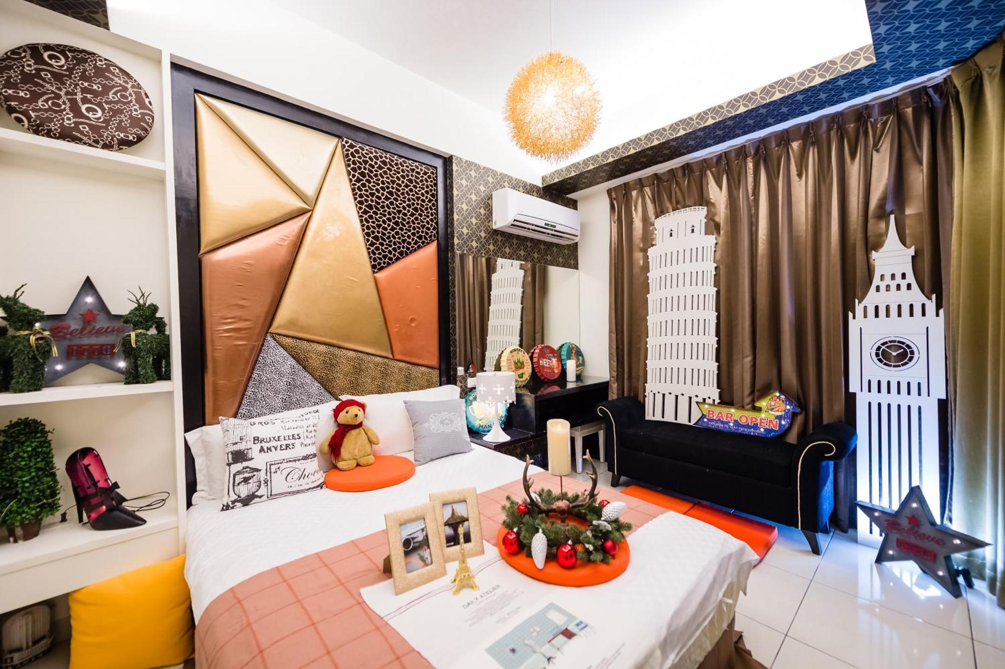 巴黎villa 主題派對k歌 Bbq 麻將包棟 Luodong Habitación foto