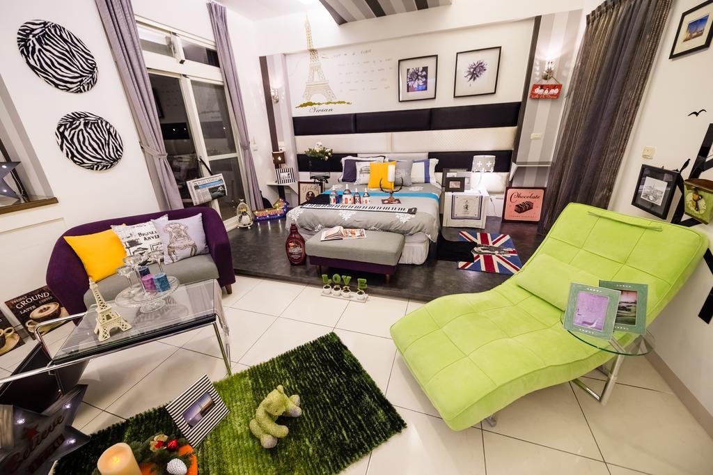 巴黎villa 主題派對k歌 Bbq 麻將包棟 Luodong Habitación foto