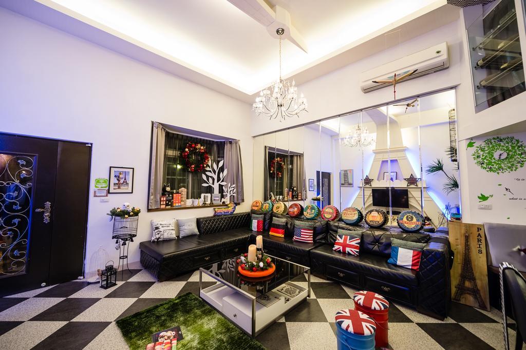 巴黎villa 主題派對k歌 Bbq 麻將包棟 Luodong Habitación foto