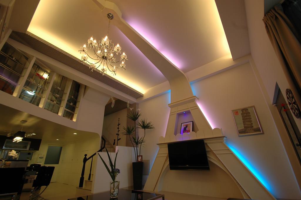 巴黎villa 主題派對k歌 Bbq 麻將包棟 Luodong Habitación foto