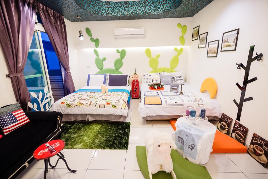 巴黎villa 主題派對k歌 Bbq 麻將包棟 Luodong Habitación foto